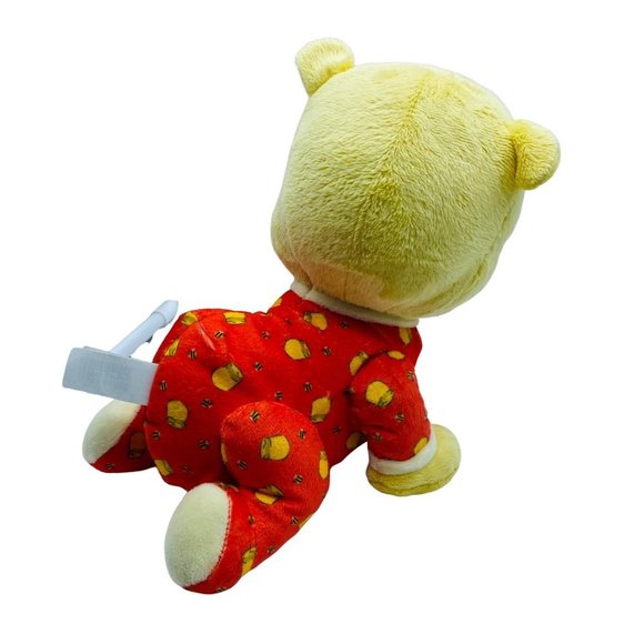 Disney Just Play Baby Winnie the Pooh Bear Plush Interactive Crawling Toy NWOT - Picture 2 of 5